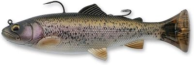 Savage Gear Savage Gear 3 D Pulse Tail Trout Rtf 10  Ghost One Size