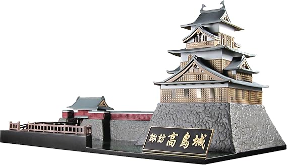 Plum Castle Collection: Suwa Takashima Castle Plastic Model Kit
