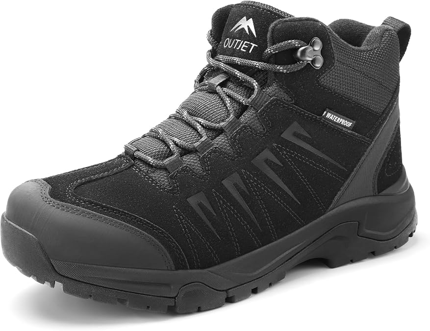 Men's Waterproof Walking & Hiking Boots Lightweight