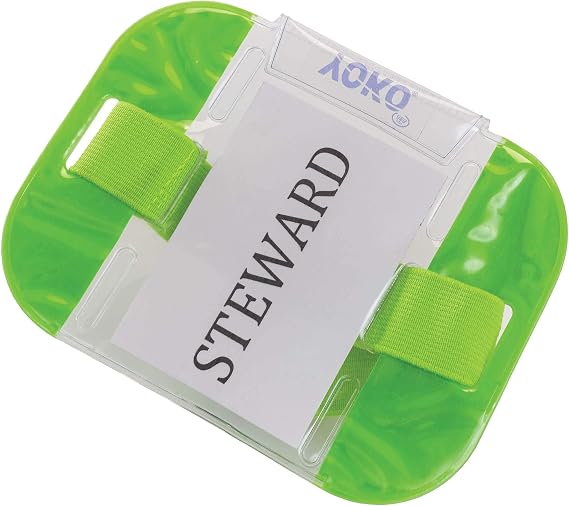 Yoko Men's YK202/Id03 ID Bracelet, Men, Fluo Green, One Size