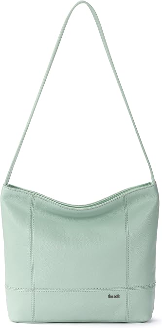 The Sak De Young Leather Hobo Bag - Shoulder Purse with Zipper Pocket