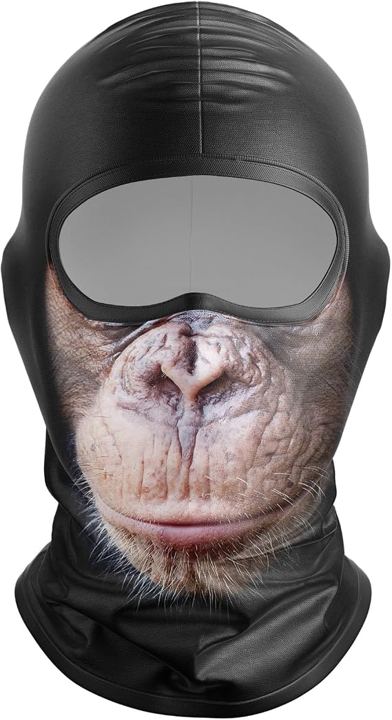 Red Plume 3D Cooling Balaclava Ski Mask Motorcycle Full Face Mask Outdoor Headwear Ghosts Halloween Skull Mask Men Women