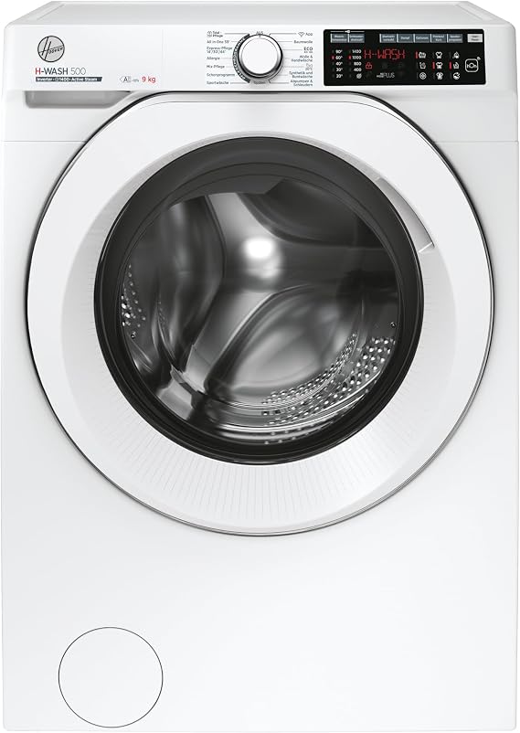 Hoover H-WASH 500 HWQ 49AMC6/1-84 Washing Machine / 9 kg/A -10% / Wi-Fi and Bluetooth / Eco Power Inverter Motor / Steam Program [Energy Class A]