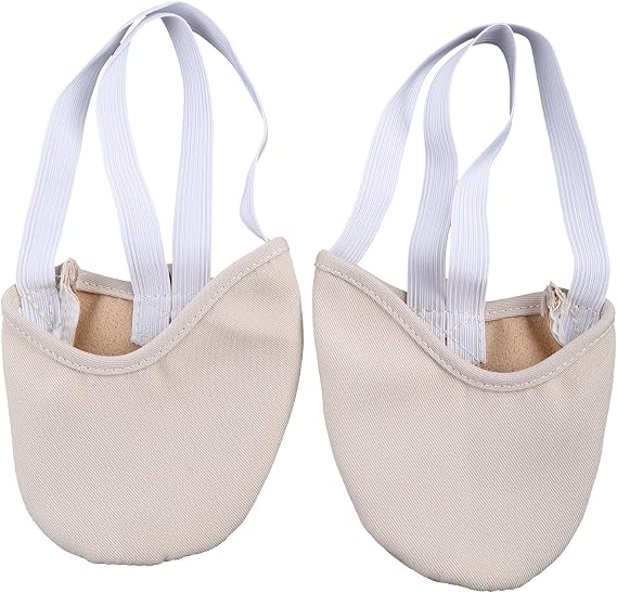 Half Faux Sole Ballet Pointe Dance Shoes Rhythmic Gymnastics Slippers