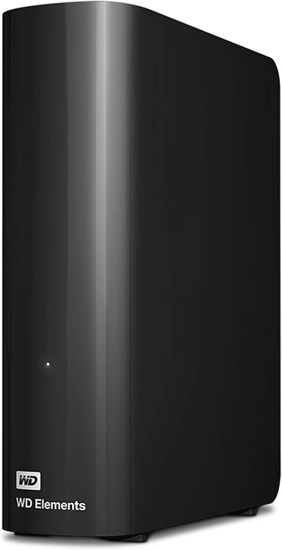 WD 18TB Elements Desktop External Hard Drive USB 3.0 External Hard Drive for Plug and Play Storage - WDBWLG0180HBK-NESN
