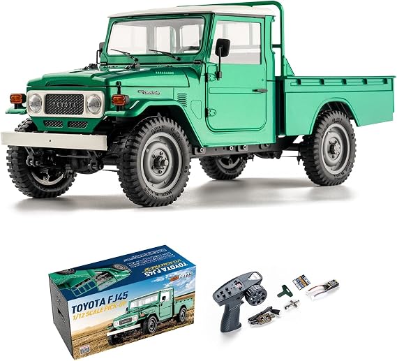 FCX FMS 1/12 Toyota FJ45 RC Crawler RTR, Official Authorized Pickup Truck