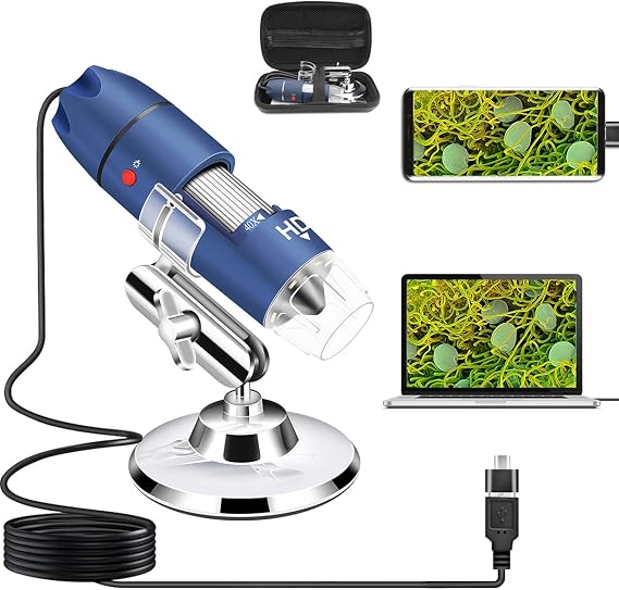 HD 2MP USB Microscope Camera for Android and Windows Linux Mac PC