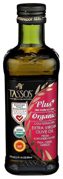 Tassos Extra Virgin Olive Oil, 17 Fluid Ounce