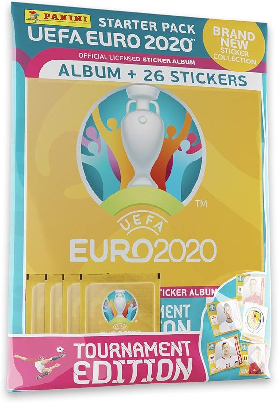 Panini UEFA Euro 2020 Sticker Collection Starter Pack