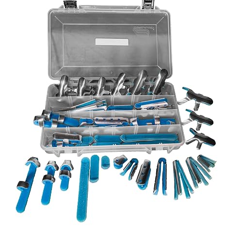 Brace On 48-Piece Finger Splint Kit for Hand Injury, Thumb Splint, 5 Styles
