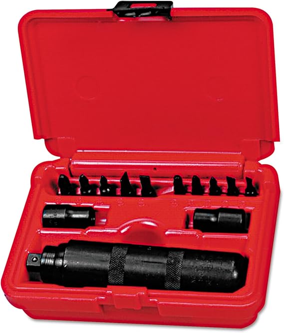 Proto, J7099A, Impact Driver and Bit Set, 3/8In Dr, 13 Pc