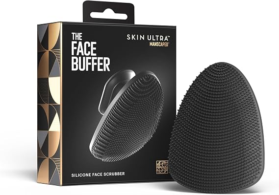 MANSCAPED The Face Buffer Men's Silicone Face Scrubber