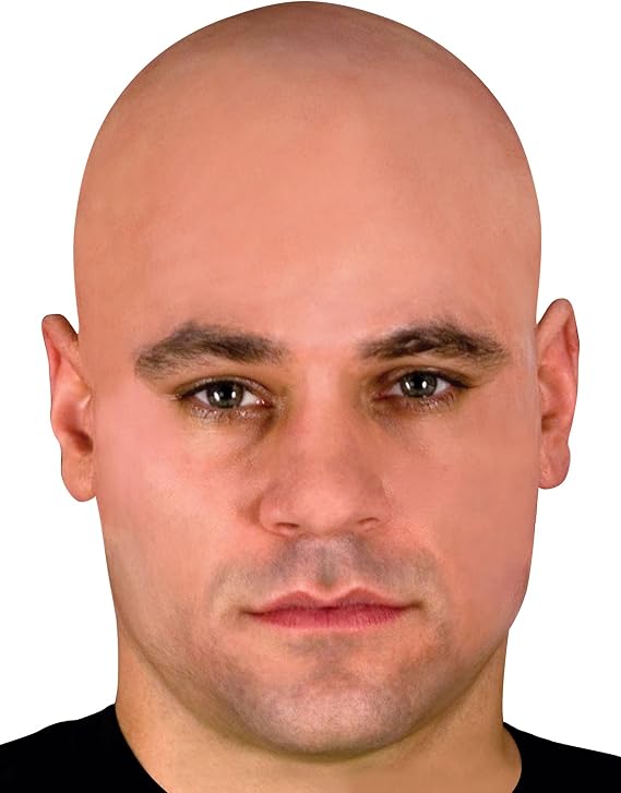 Woochie by Cinema Secrets Men's Bald Cap Beige