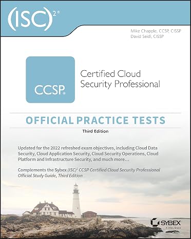 ISC2 CCSP Certified Cloud Security Professional Official Practice Tests