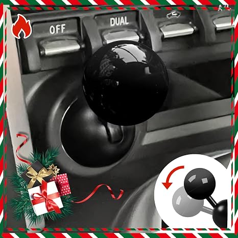 Original|Push Start Button Cover, Metal Car Joystick Push to Start Car Joystick Starter Engine Start Stop Button Cover Car Ignition Button Cover Cool Car Accessories Interior Decorations Black
