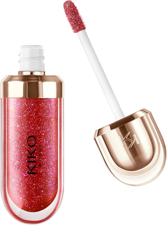 Kiko Milano Dudak Parlatıcısı-3D Hydra Lip Gloss Limited Edition-46 Marvellous Mauve-Besleyici ve Nemlendirici