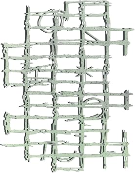 Sizzix Thinlits Die, Gridiron by Seth Apter, 1 Cutting Die