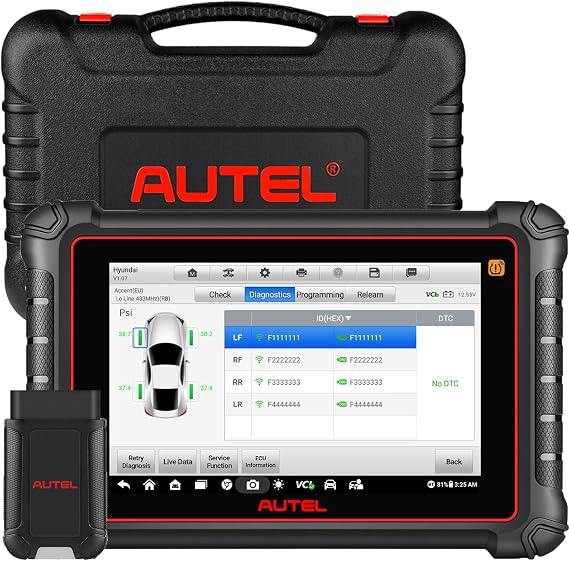 Autel Scanner MaxiPro MP900-TS, TPMS Version of MP900 & MP900BT Bidirectional Scan Tool, ECU Coding Tool Same As MaxiSYS MS906BT MS906 Pro,40+ Services, All System OBD2 Scanner, CAN FD/DoIP