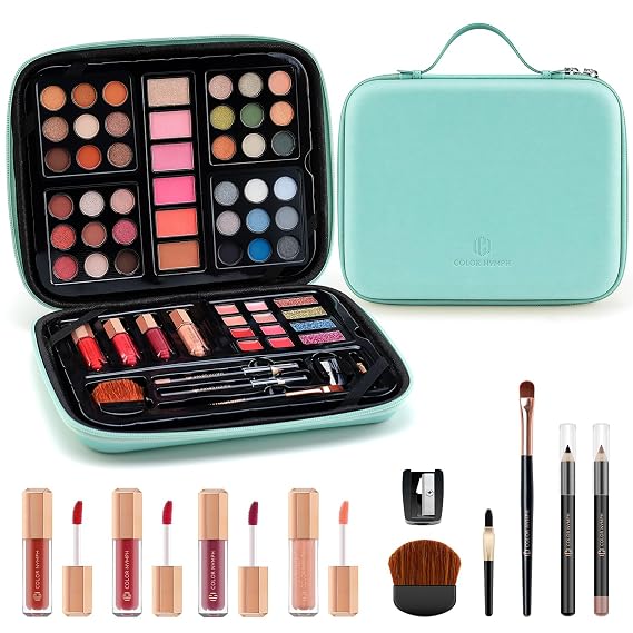 Color Nymph Makeup Kit for Teen Girls Makeup Set Women Cosmetic Set Green