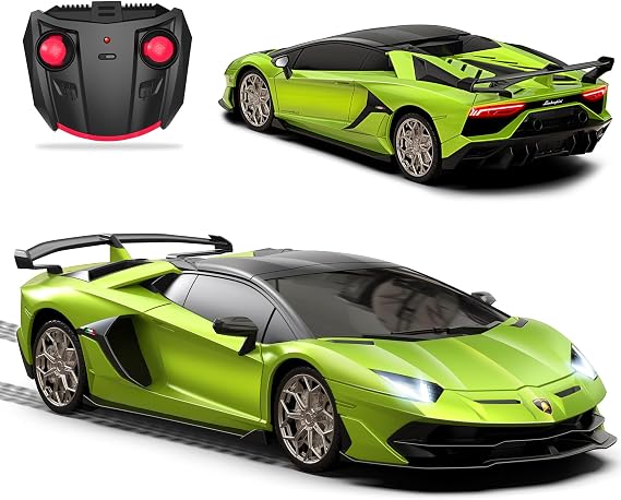 AEROQUEST 1:24 Lamborghini Remote Control Car,2.4GHz Officially Licensed Lamborghini Model RC Toy Car for Boys Girls Birthday Gift