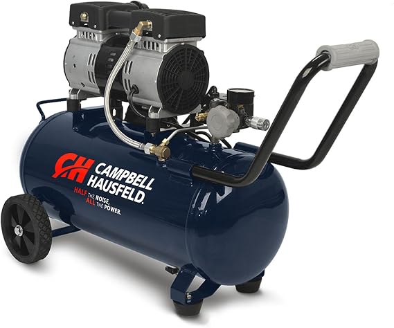 Campbell Hausfeld 8-Gallon Quiet Air Compressor, 125 PSI, DC080500
