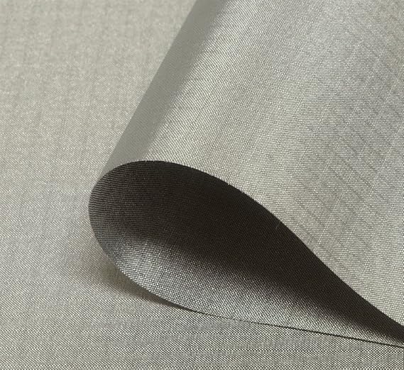 FL100 Metallized Polyamide Fabric - Width 4.26ft (Length 8ft) | EMF Shielding from RF and Low Frequency Electrical Fields