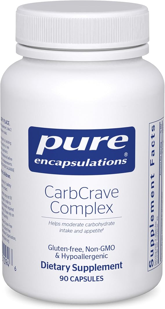 Pure Encapsulations CarbCrave Complex, 90 Capsules