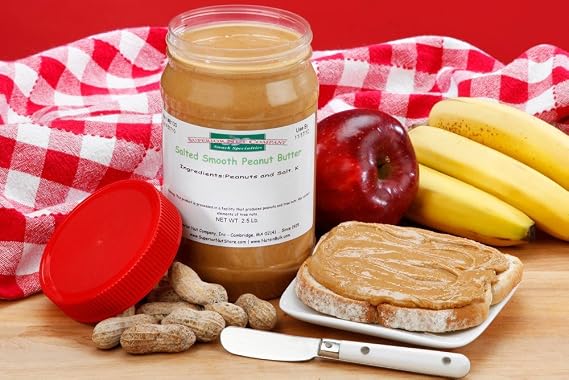 Superior Nut Peanut Butter (2.5 Pound Jar) (Salted)