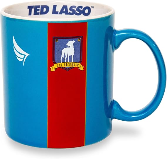 Silver Buffalo Ted Lasso Richmond Jersey Kent Quote, Ceramic Mug, 20oz