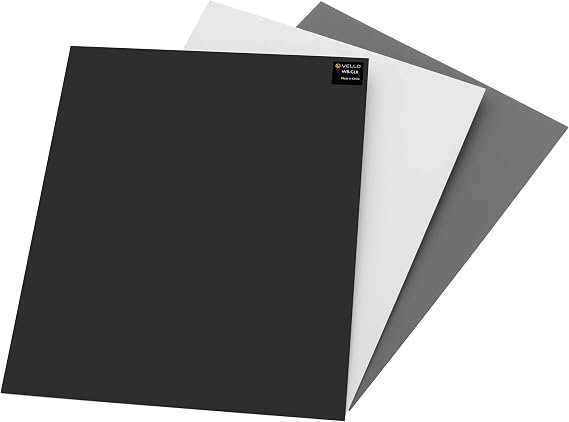 Vello White Balance Card Set (Large)