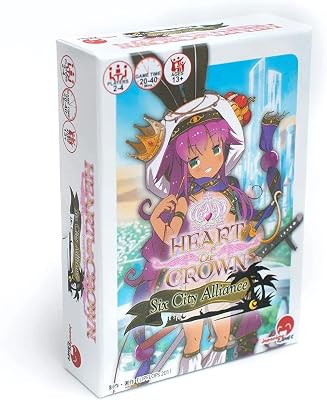 Japanime Games Heart of Crown: Six City Alliance Expansion
