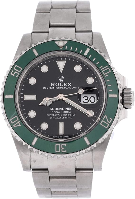 Pre-Loved Oyster Perpetual Submariner Starbucks Date Automatic Watch 41, Silver