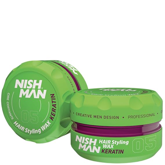 Nishman Hair Styling Wax 150 ml Keratin 05