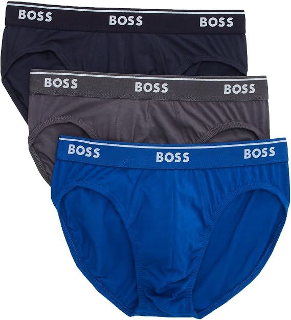 BOSS Men's Classic Cotton Briefs 3 Pack