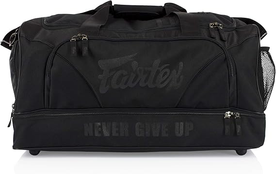 Fairtex BAG2 Gym Bag, Muay Thai MMA Kickboxing Boxing Gear Duffel Storage