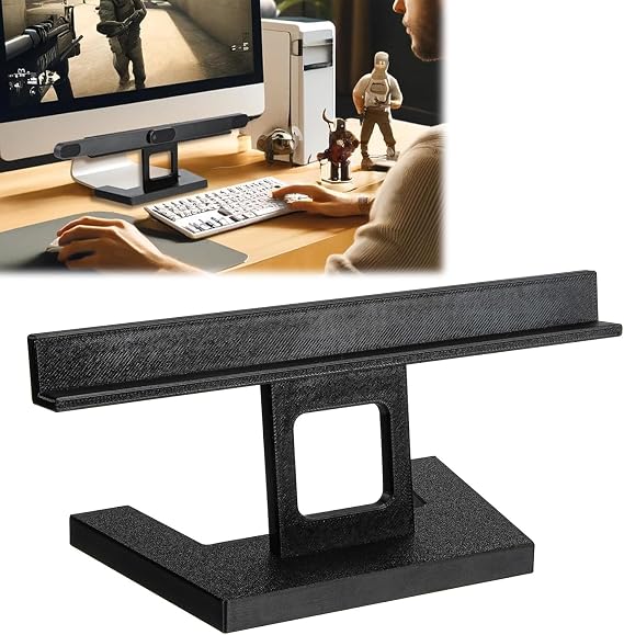 Desk Stand Compatible with Tobii Eye Tracker 5, Adjustable Eye Tracker Holder, No Monitor Fixing Needed, Stable Mount with Cable Duct