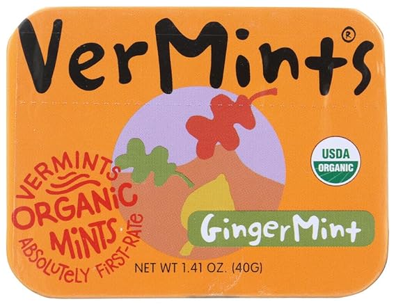 Vermints Candy Gingermint All Ntrl