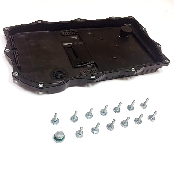 JSD Automatic Transmission Oil Pan + Gasket + Filter + Screws for 2010-2016 BMW 228i 320i 328i 335i 528i 530i 550i 640 650 740 750 X5 X6 Z4 Alpina B6 B7 24117624192