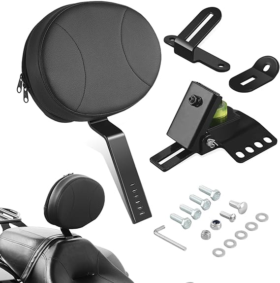 Adjustable Driver Backrest for Harley Davidson1997-2026(FIXED BACKREST)