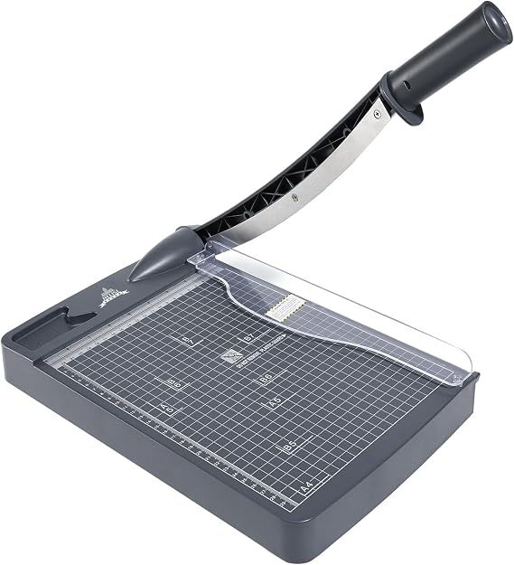 A4 Paper Cutter Guillotine Trimmer Cuts Up to 12 Sheets,12Inch
