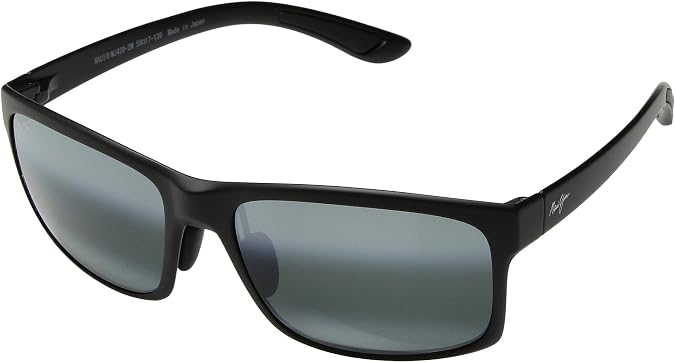 Maui Jim Men's and Women's Pokowai Arch Polarized Rectangular Sunglasses