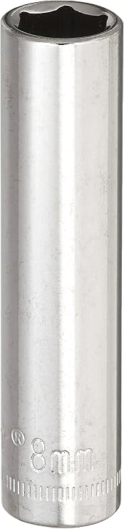 Crescent 1/4" Drive 6 Point Deep Metric Socket 8mm - CDDS15N