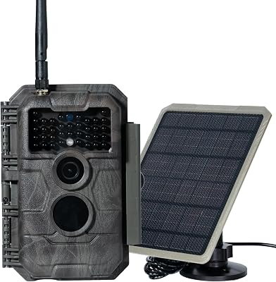 GardePro E6 WiFi Trail Camera and Solar Panel SP350 Bundle
