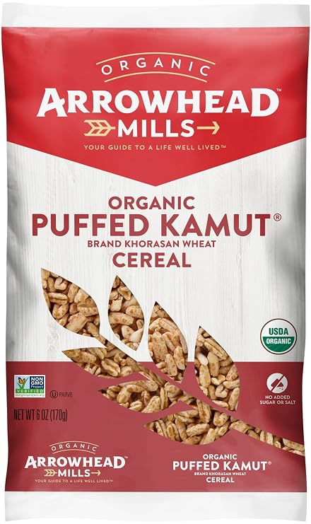 Arrowhead Mills Cereal, Puffed Kamut, 6 oz