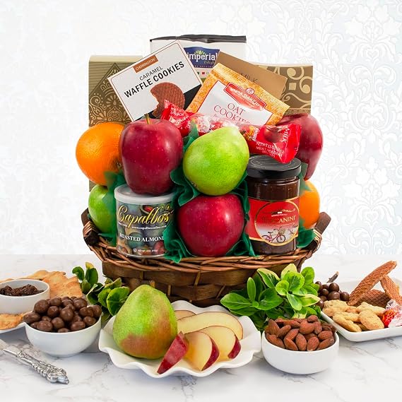 Capalbo's Thoughts & Prayers Kosher Shiva Gift Basket in Gift Packaging