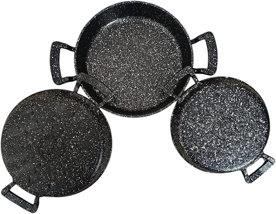 Döküm Omlet Tava 3'lü Set 18-20-22 Cm