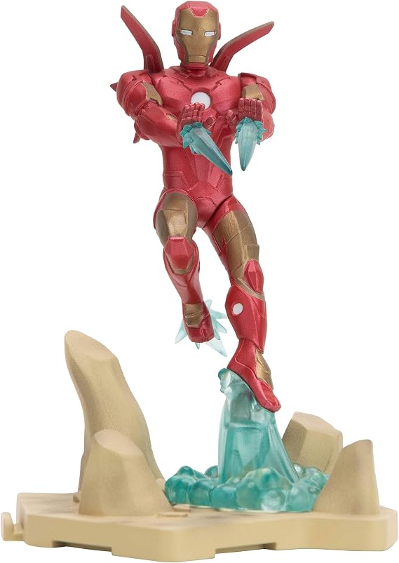 Avengers Series 1-4 Iron Man Collectible - Inspired By Infinity - Collect Them All: Fan Favorite Characters Thor, Hulk, Captain America, Captain Marvel, Thanos, Mystery Chase Variant