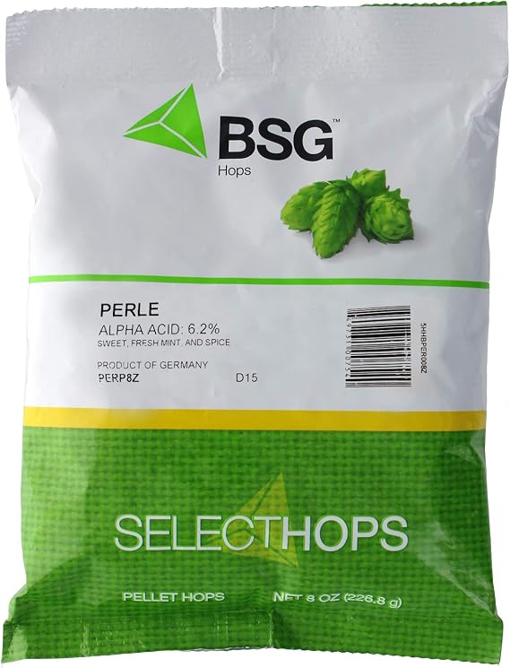 Perle (GR) Hop Pellets 8 oz