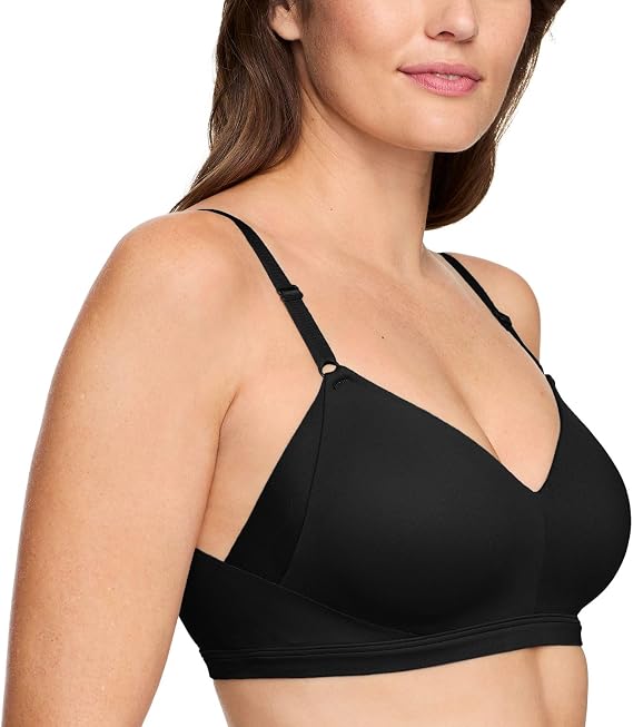 Warner's Womens No Side Effects Underarm and Back-Smoothing Comfort Wireless Lift T-Shirt Bra Rn2231aT-Shirt Bra