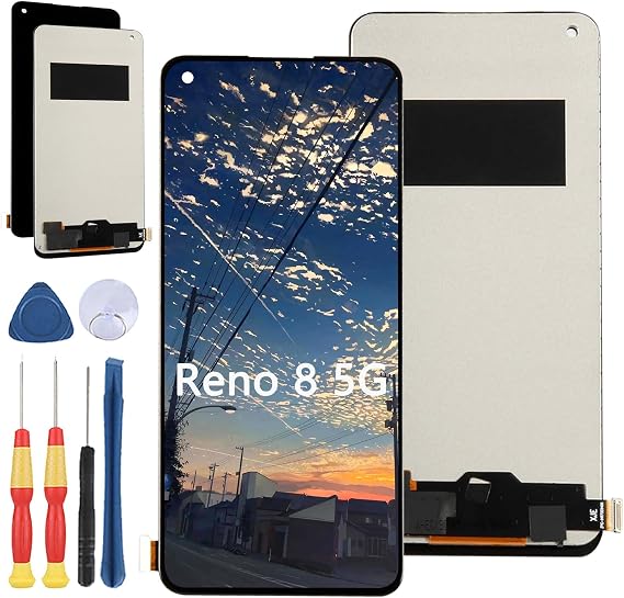 New Screen Replacement For OPPO Reno 8 5G LCD Display Repair Screen and Replacement Tool Accessories